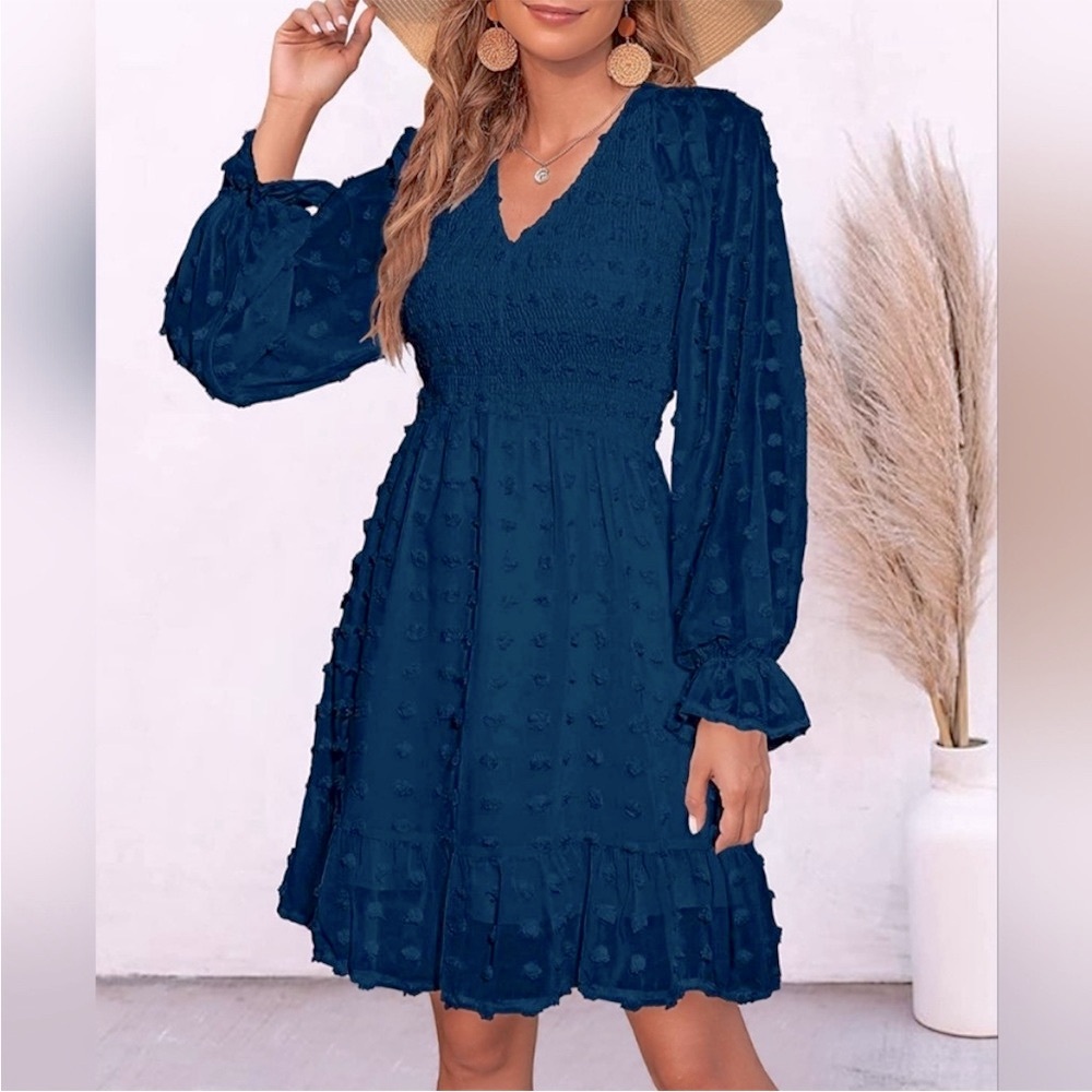 ❤️BTFBM smocked dress